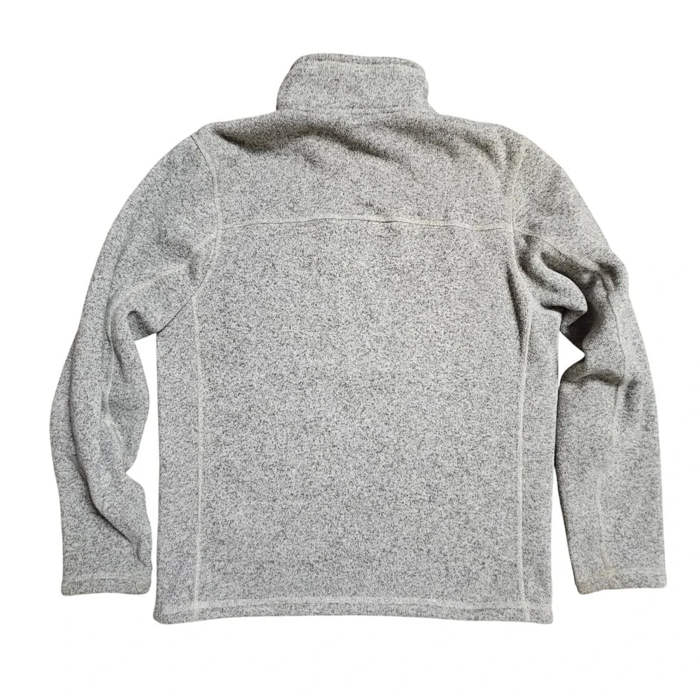 The North Face Gordon Lyons 1/4 Zip Fleece Pullover‎ L Heather Gray Gorpcore